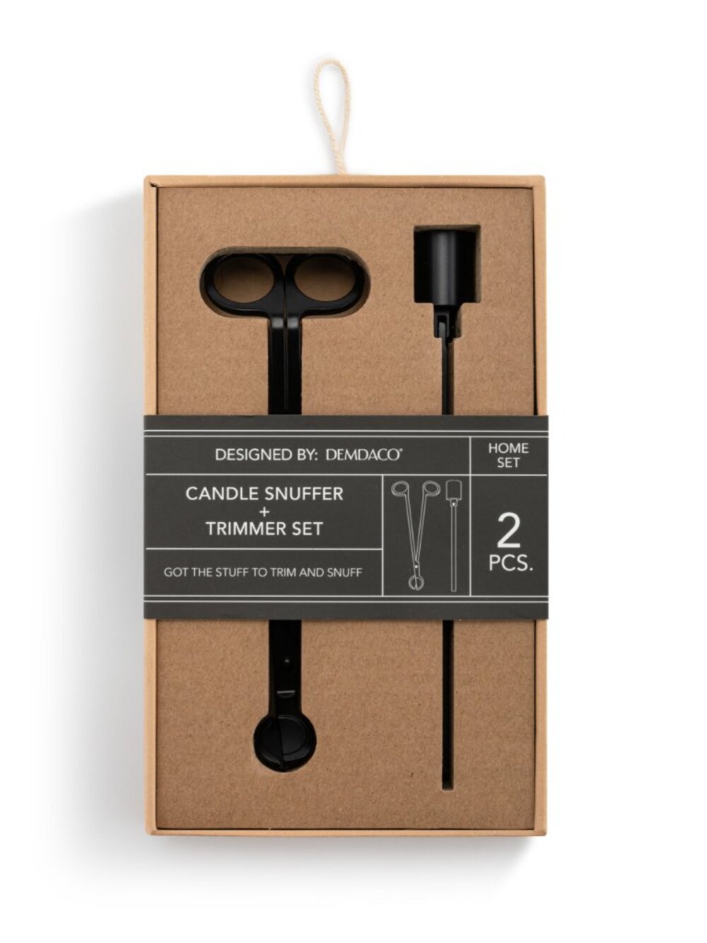Demdaco Candle Snuffer & Trimmer Set, NIB